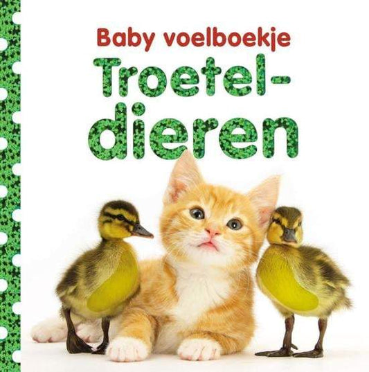 CBC-Baby voelboekje Troeteldieren-White