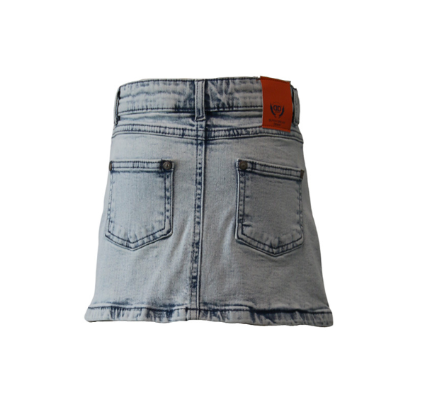 Dutch Dream Denim-Meisjes rok jeans- Katika-Licht Blauw