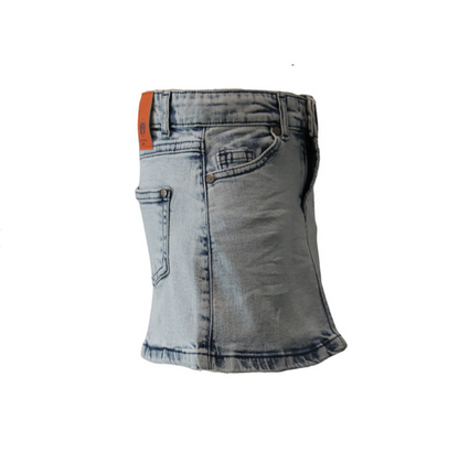 Dutch Dream Denim-Meisjes rok jeans- Katika-Licht Blauw