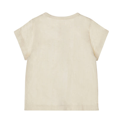 Dirkje-Meisjes Blouse ss-Off white