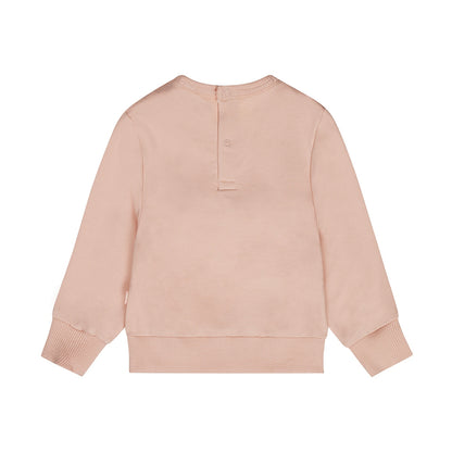 Dirkje-Meisjes Sweater ls-Light coral