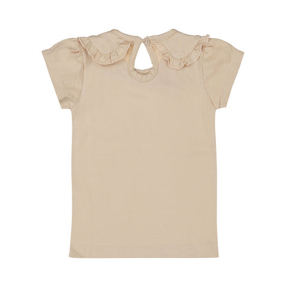 Dirkje-Meisjes T-Shirt SS-Beige