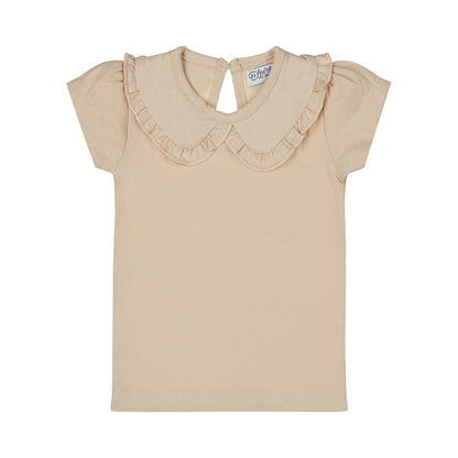 Dirkje-Meisjes T-Shirt SS-Beige