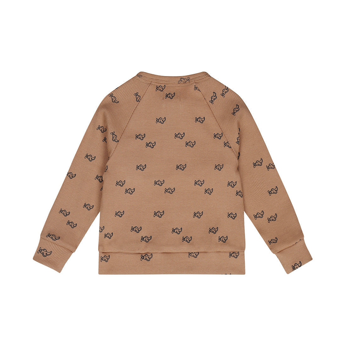 Dirkje-Jongens Sweater ls-Brown