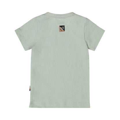 Dirkje-Jongens T-Shirt SS-Faded Green