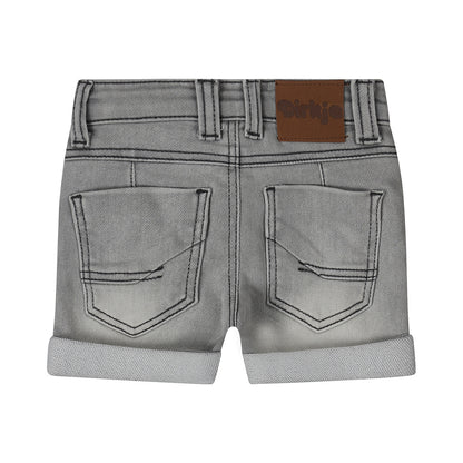 Dirkje-Jongens Jeans shorts knitted-Grey jeans