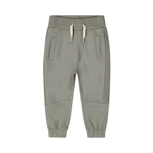 Dirkje-Jongens jogging broek-Dusty green