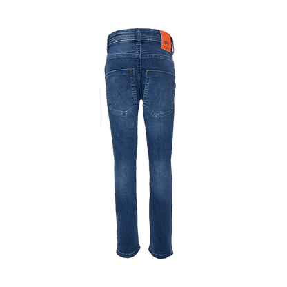 Dutch Dream Denim-Jongens Broek- Mbuga-Extra Slim Fit Jeans-Blauw