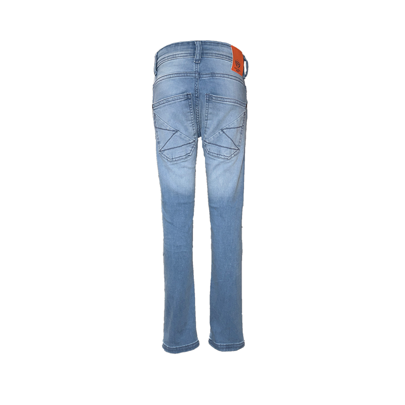 Dutch Dream Denim-Jongens Broek- Nyika-Extra Slim Fit Jeans-Blauw