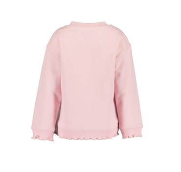 Blue Seven-Meisjes Sweater Rondehals-Roze