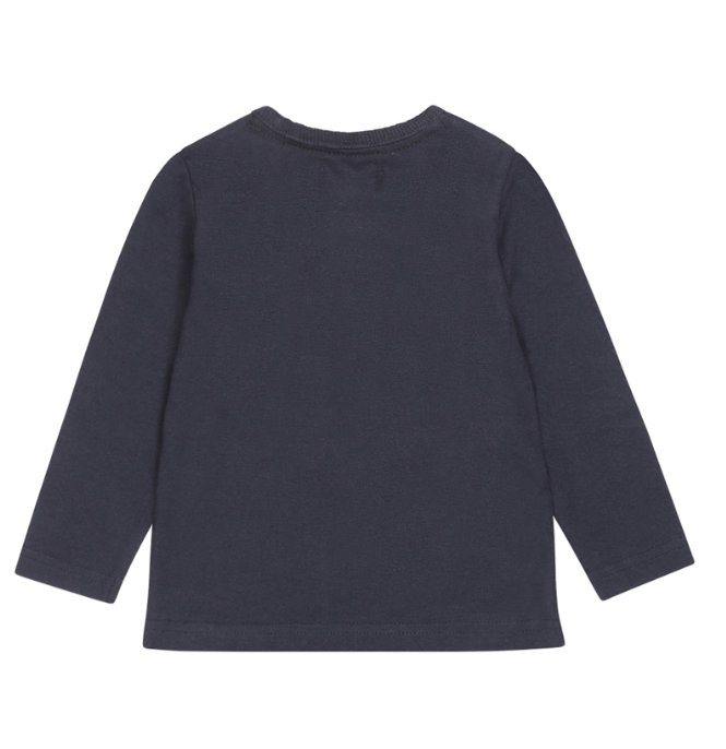 Dirkje-Jongens T-shirt ls-Navy