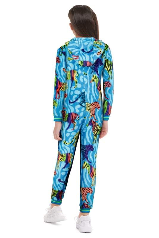 4President-Onesie  kind Jessie-Leonard aop-Blauw