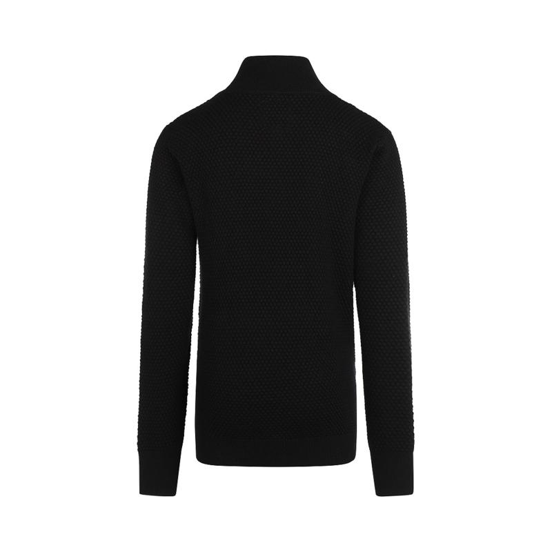 No Way Monday-Jongens Pullover-Black