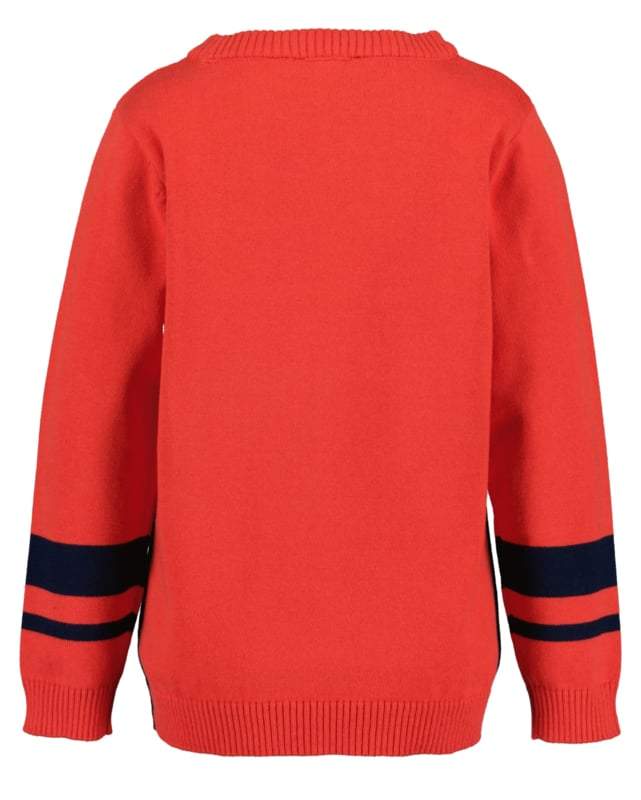 Blue Seven-Kids Jongens pullover-Tomato rood