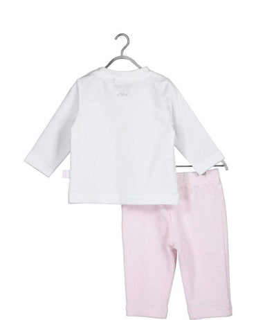 Blue Seven-Baby Meisjes Pyama 2delig set-Roze