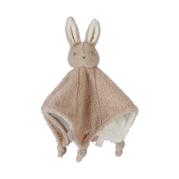 Little Dutch-Knuffeldoekje konijn Baby Bunny-Beige