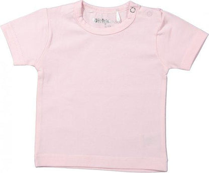 Dirkje-Girls Basic T Shirt k.m.- Light Pink