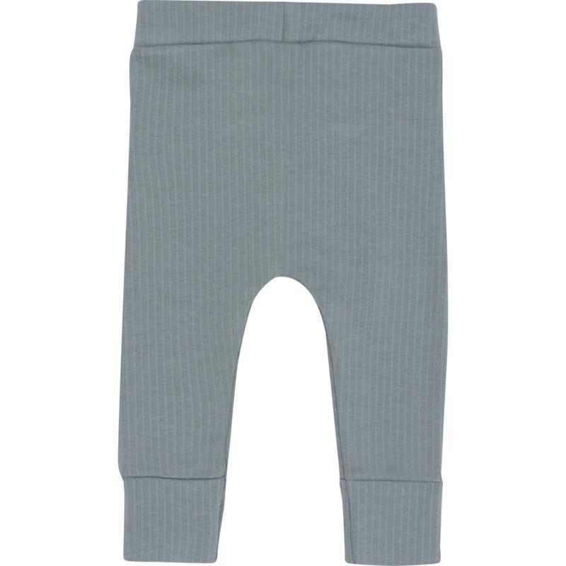 Klein Baby-Broek Rib-Stone Green