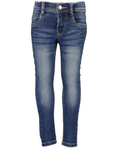 Blue Seven-Meisjes broek jeans-NOS -Donker blauw