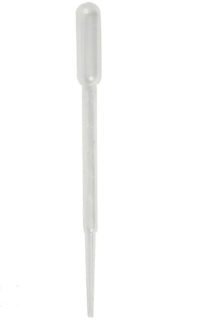 Pipetten van plastic- inhoud 3ml-Wit