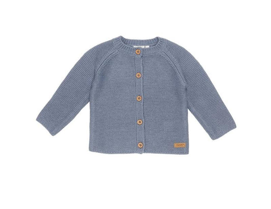 Little Dutch-Gebreid vest-Blauw