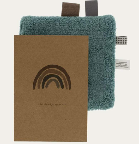 Snoozebaby Giftcard 457- een kleintje op komst-Rainbow-Smokey Green