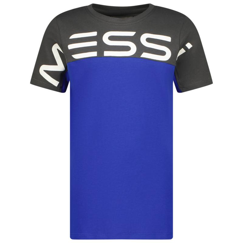 Vingino -Jongens t-shirt Jint XMessi-Web blauw