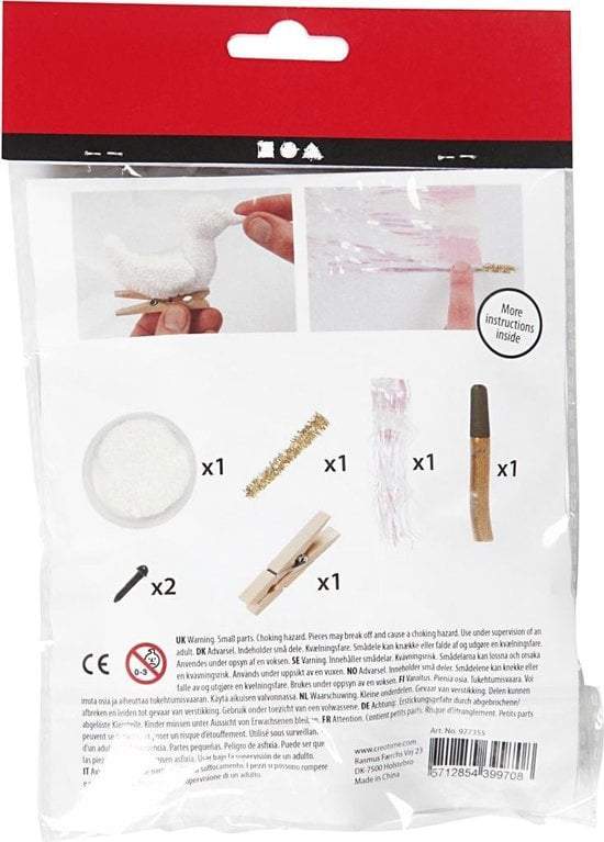 C.W.-Creative Mini Kit-Foam Clay-White