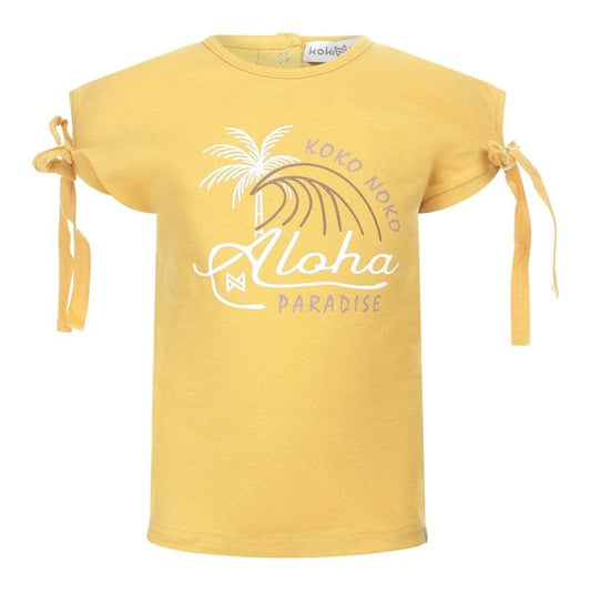 Koko Noko-Meisjes T-shirt ss-Ochre