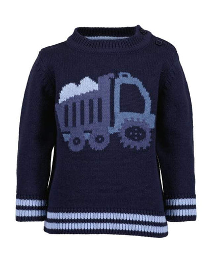 Blue Seven-Jongens pullover-Nacht Blauw