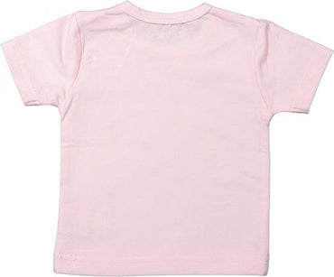 Dirkje-Girls Basic T Shirt k.m.- Light Pink