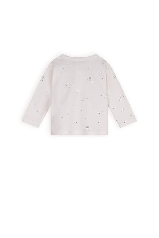 Petite Maison- T-Shirt-Ko met Knoopjes-AOP Navy