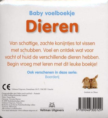 CBC-Baby voelboekje Dieren-White