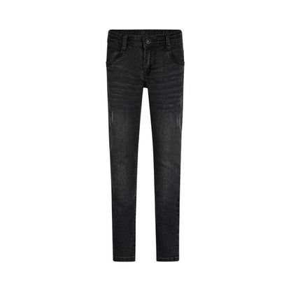 No Way Monday-Jongens  Broek Super Stretch skinny- Zwart