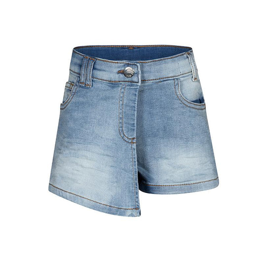 Dutch Dream Denim-Meisjes broek-rok jeans-UFUNGUO-Blauw