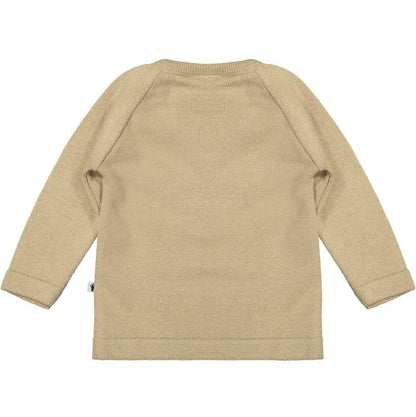 Klein Baby-T-Shirt lange mouw-Filipe beige