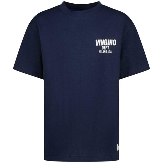 Vingino -Jongens  t-shirt ss-Basic-oversized- Dark blue