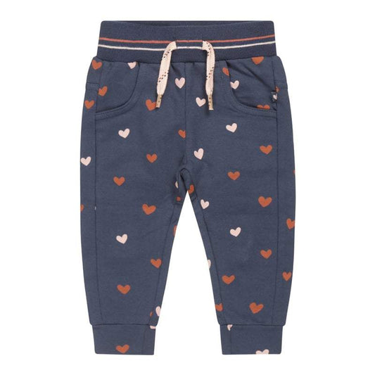 Dirkje-Girls Baby jogging trousers-navy