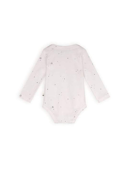 Petite Maison-2-delige set- Romper Set Lange Mouw- Pastel roze