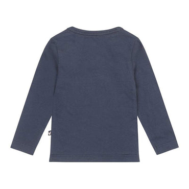 Dirkje-Meisjes T-shirt ls-Navy