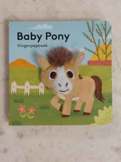 Image Books-Vingerpopboek - Baby Pony- Multi Color