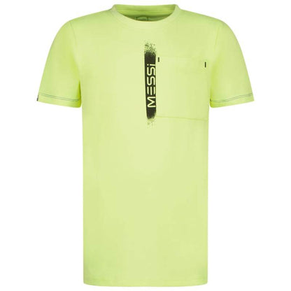 Vingino -Jongens t-shirt Jefos XMessi-Neon Yellow