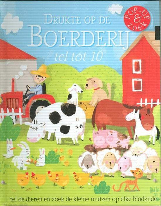 CBC-Drukte op de boerderij tel tot 10-Multi Color