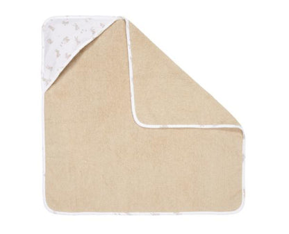 Little Dutch- Handdoek met capuchon Baby Bunny-Beige