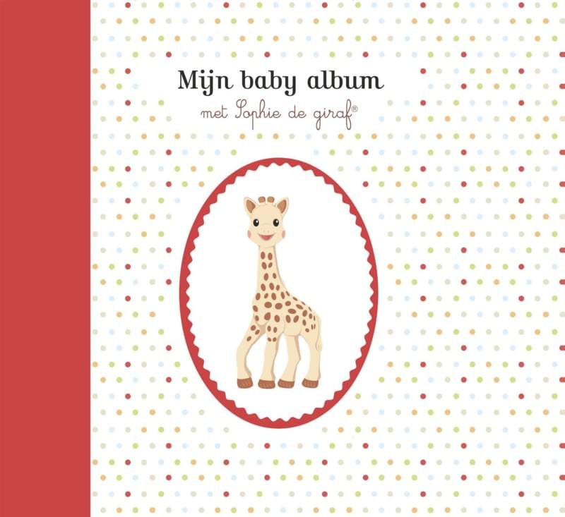 Mijn baby album met Sophie de giraf-White