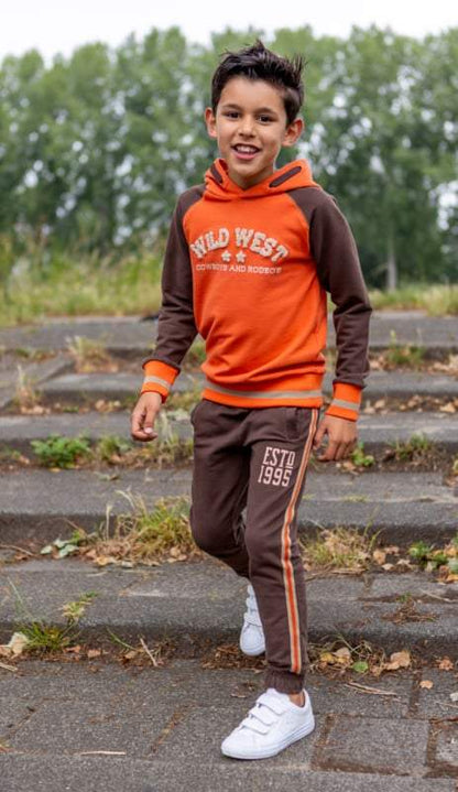 B'Chill-Jongens Sweater Freek-Oranje