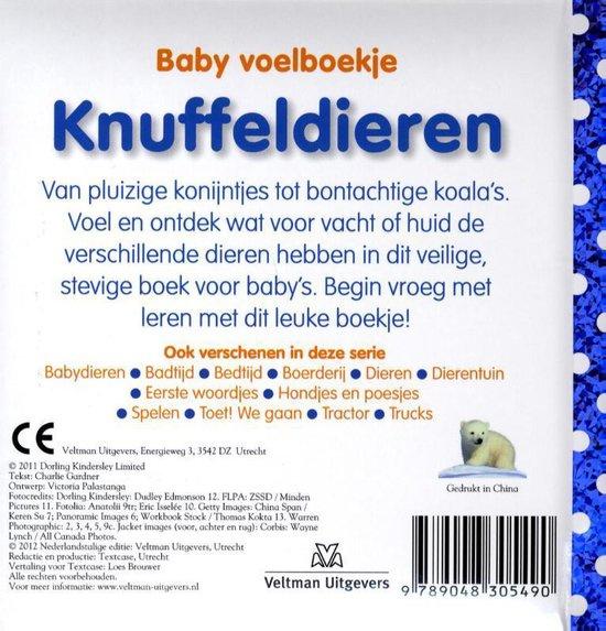 CBC-Baby voelboekje Knuffeldieren-White