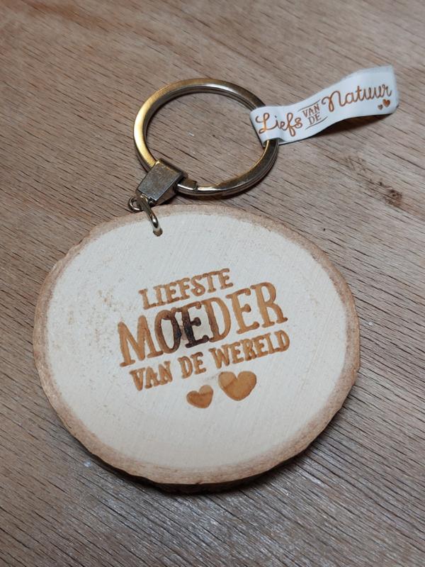 Miko-Sleutelhanger- Liefste moeder van de wereld