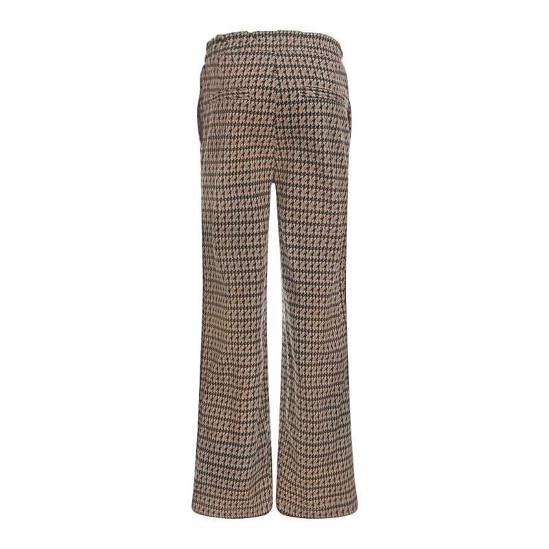 No Way Monday-Girls Trousers wide leg-Beige