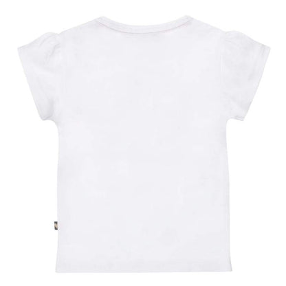 Dirkje-Meisjes T-shirt ss-Wit